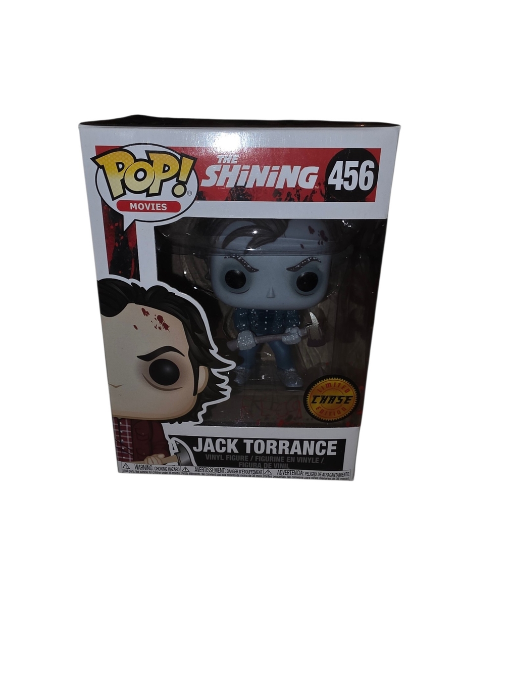 Funko Pop The Shining Jack Torrance #456 Frozen Chase Limited Edition Horror